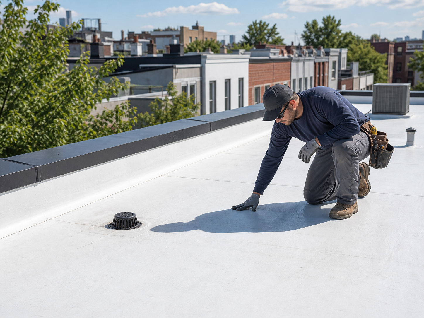 Flat Roof Repair, TPO Roofing, and Rubber Roof Installation